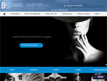 Tablet Screenshot of davidshifrinmd.com
